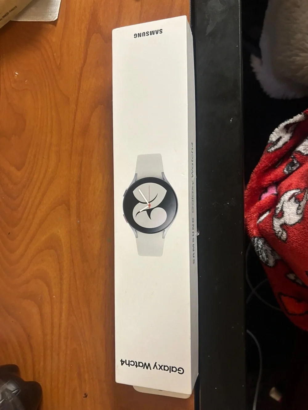 Samsung Black Smartwatch with Round Face